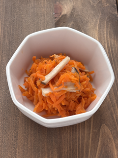 【人参本来の甘さ】人参とエリンギのしりしり