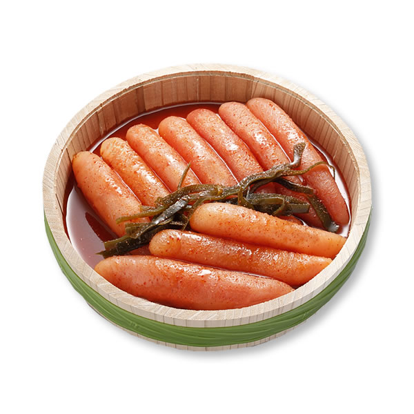 昆布漬辛子めんたい『無着色』 木樽詰 600g(300g×2)（122060）