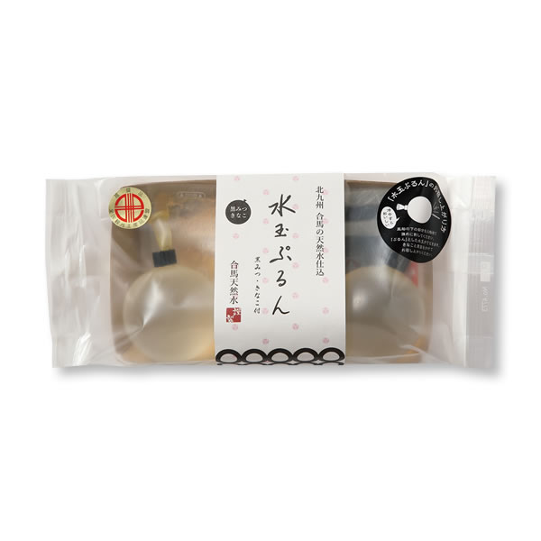 【福岡県】【期間限定】水玉ぷるん(黒みつきなこ)(720001)