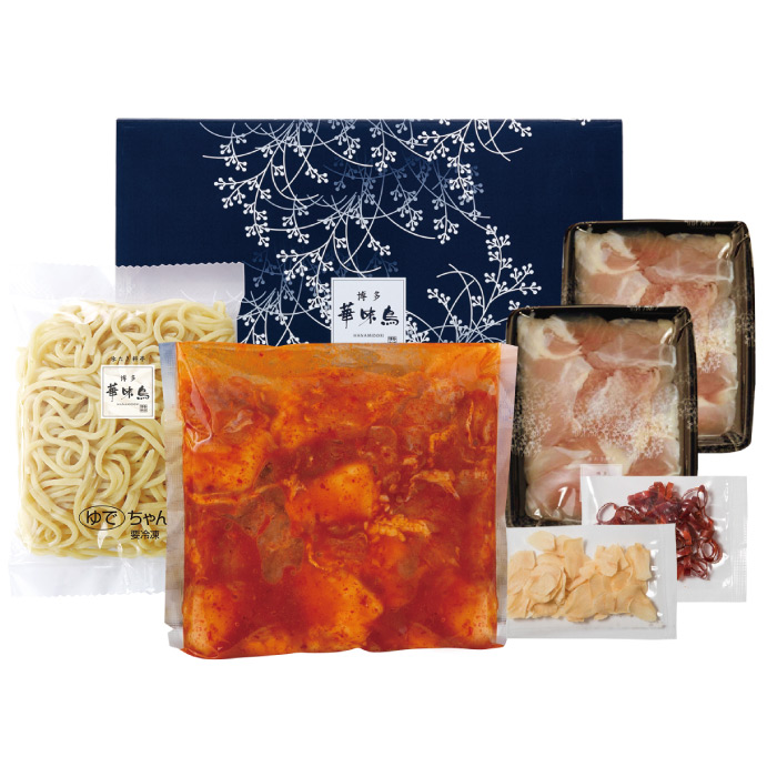 博多華味鳥 もつ鉄板セット