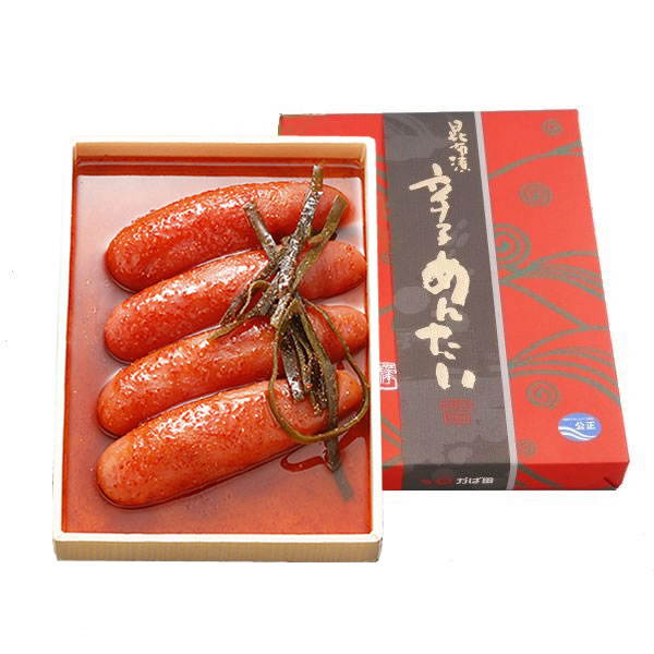 昆布漬辛子めんたい『雷』 化粧箱詰 200g（101021）