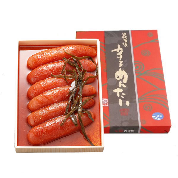 昆布漬辛子めんたい『雷』 化粧箱詰 400g（101041）