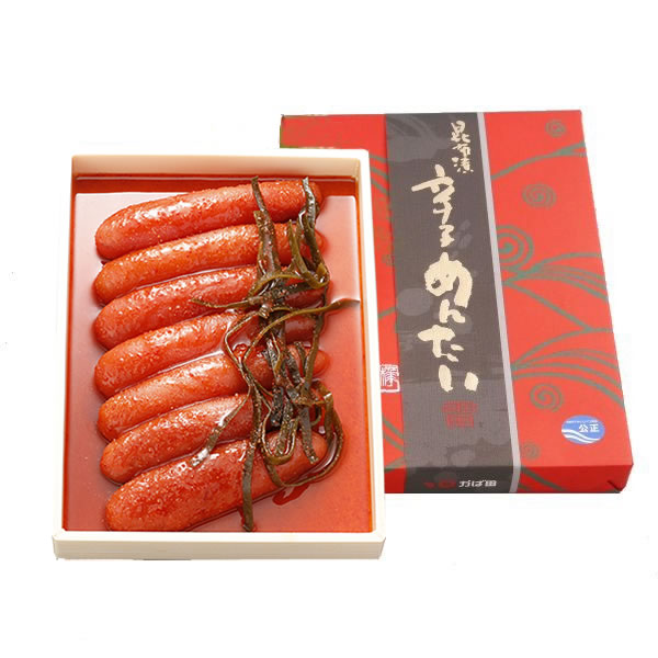 昆布漬辛子めんたい『雷』 化粧箱詰 500g（101051）