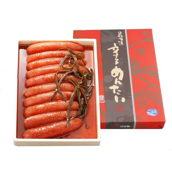 昆布漬辛子めんたい『雷』 化粧箱詰 600g（101061）