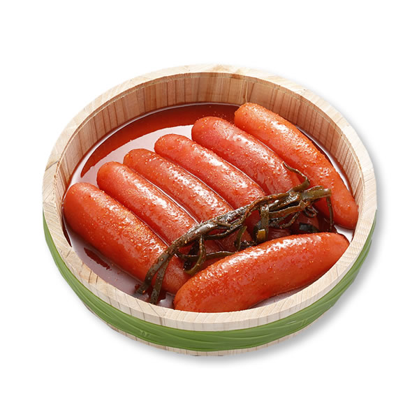 昆布漬辛子めんたい『雷』 木樽詰 500g（102051）