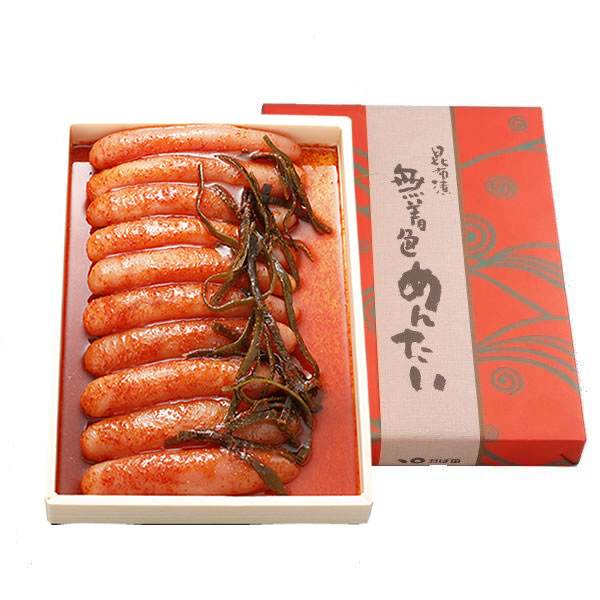 昆布漬辛子めんたい『無着色』 化粧箱詰 600g(300g×2)（121061）