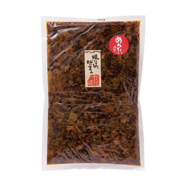 【福岡県】めんたい辛子高菜（エコパック）500g(641208)