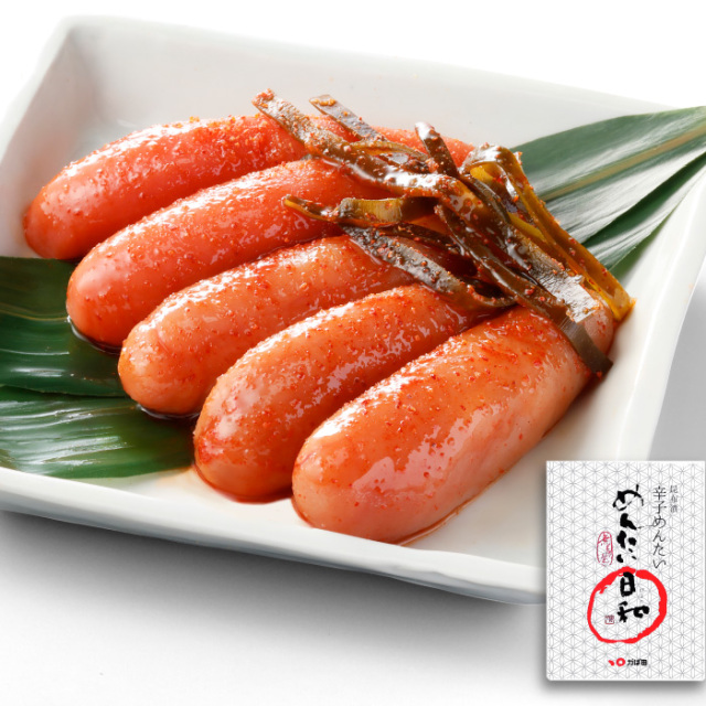 無着色昆布漬辛子めんたい「めんたい日和」240g