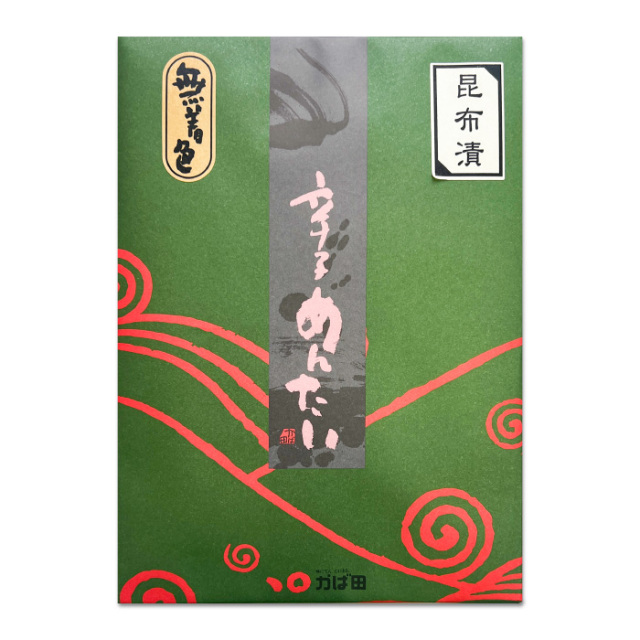 昆布大盛！無着色昆布漬辛子めんたい