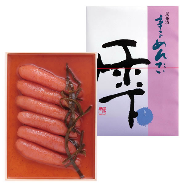【送料無料】昆布漬辛子めんたい『雫』420g（845254）