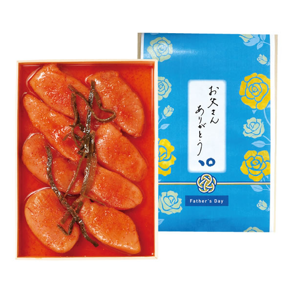 【送料無料】「お父さんありがとう」めんたい [無着色昆布漬辛子めんたい『きれっ子』390g] (855235)