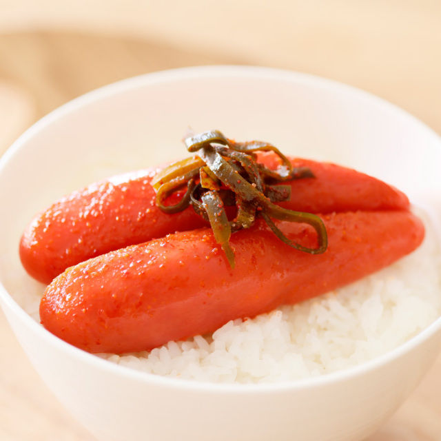 送料990円】「おすそわけ」 昆布漬辛子めんたい「自卓仕様」390g×10箱