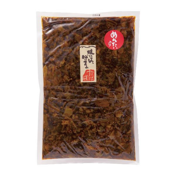 【春限定】【お買得品】お徳用 めんたい辛子高菜 500g (895302)