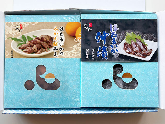 ホタルイカ 先行予約】ほたるいか ボイル＆刺身セット※着日指定は備考欄へ