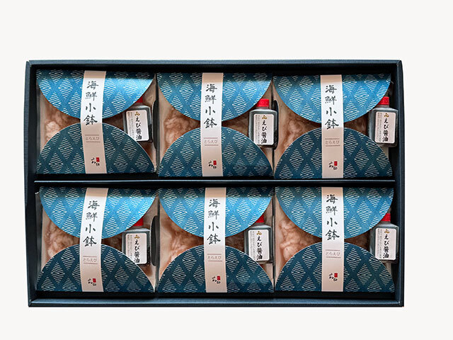 えびさん 富山発・産直通販ショップ【よね田】北陸えび小鉢セット6入