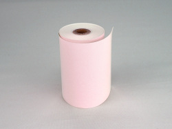 カラーサーマルロール紙　ピンク　80m幅23M