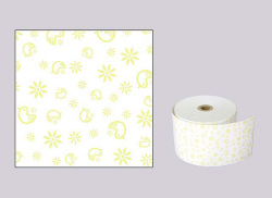 ファンシーレジ用紙　ファンタジー　黄　（58mm）　8巻入