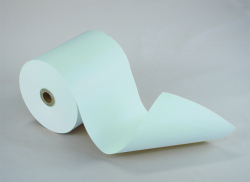 両面カラーサーマルロール　水色　（80mm)