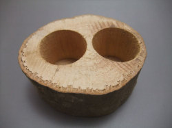 昆虫ゼリー16g用エサ皿(2つ穴)