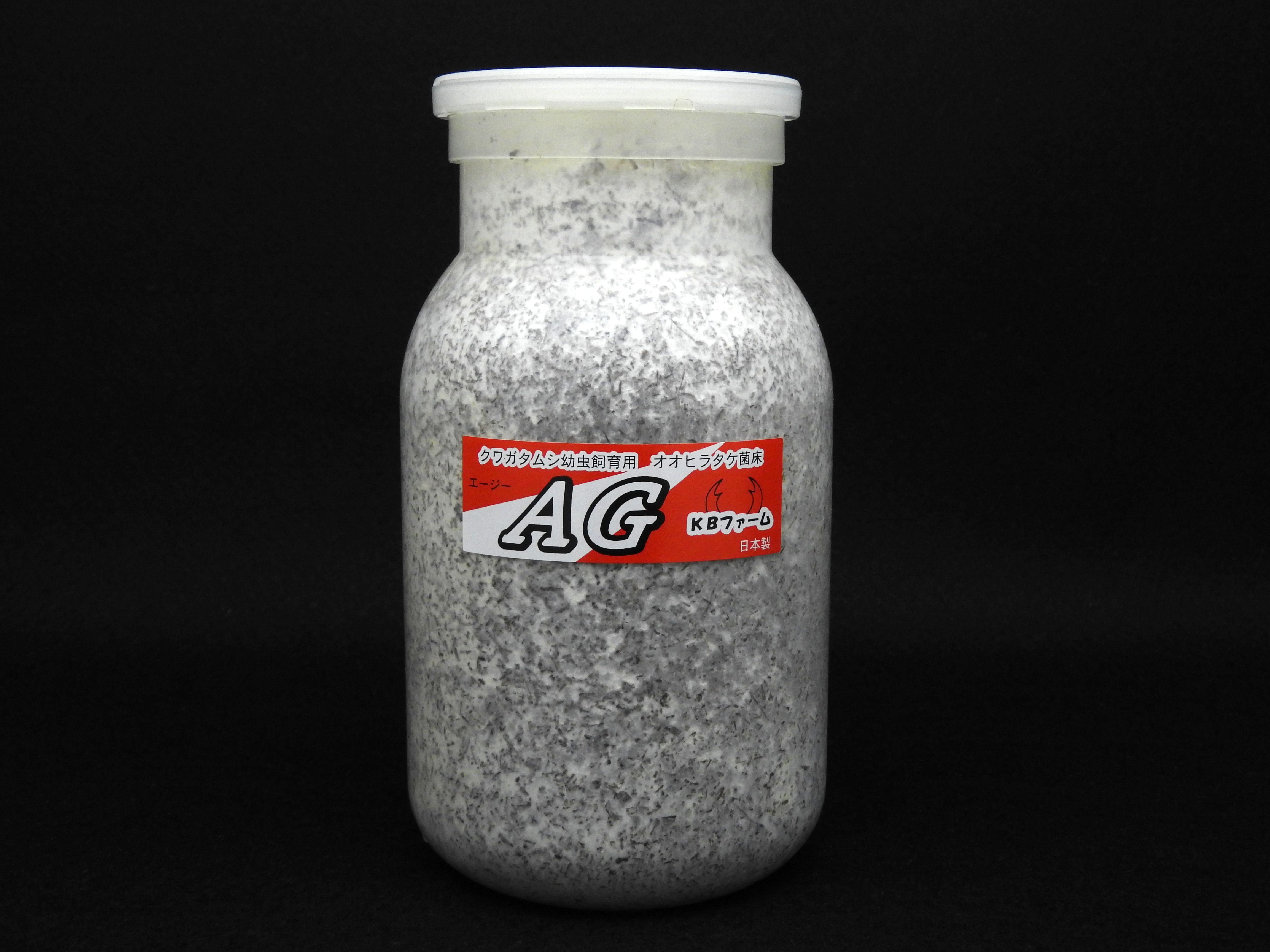 KBファーム】菌糸ボトル AG1100pp カブトムシ クワガタムシ