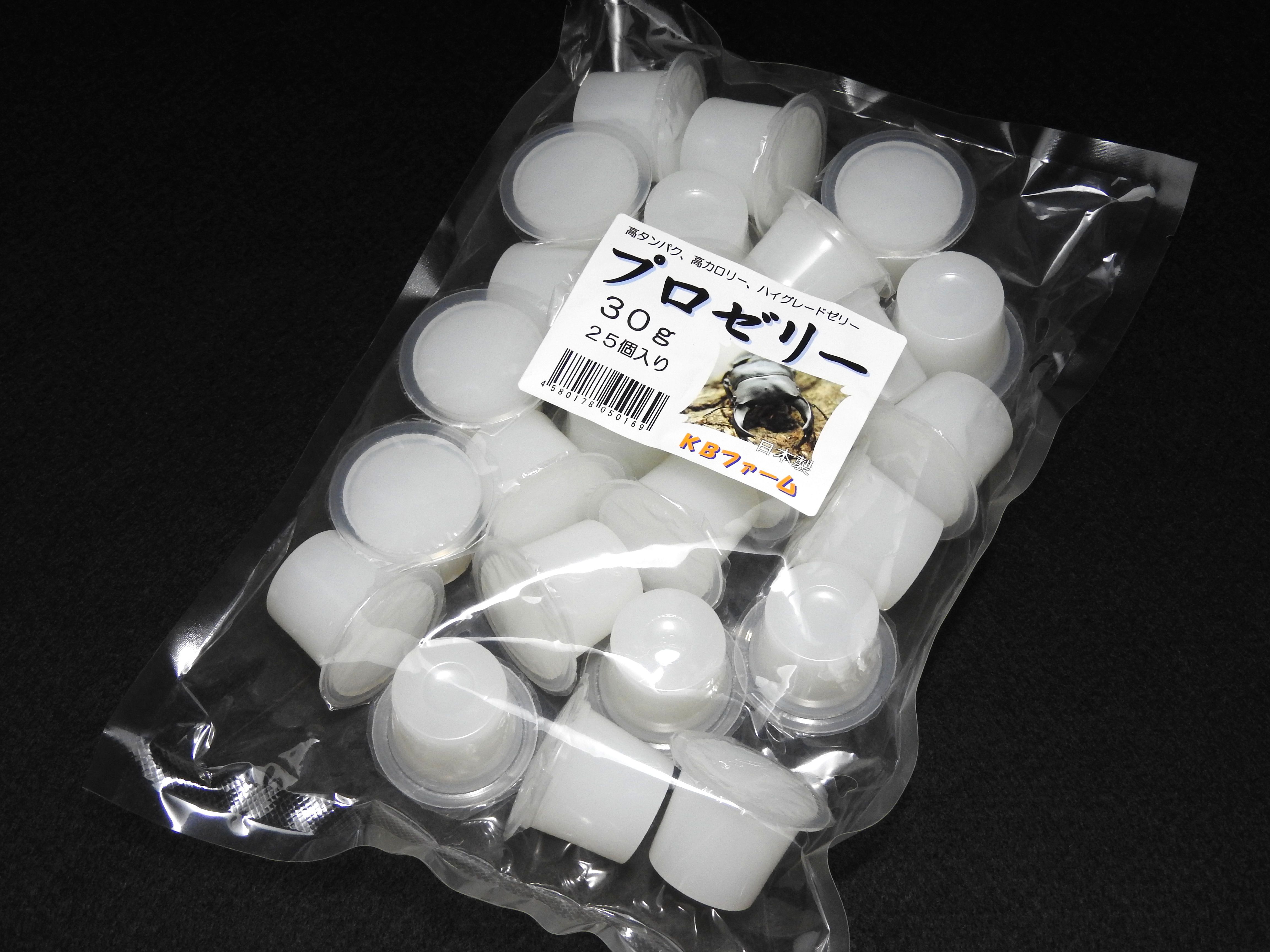 【KBファーム】プロゼリー 30ｇ 25個入り 高タンパクで喰い抜群！