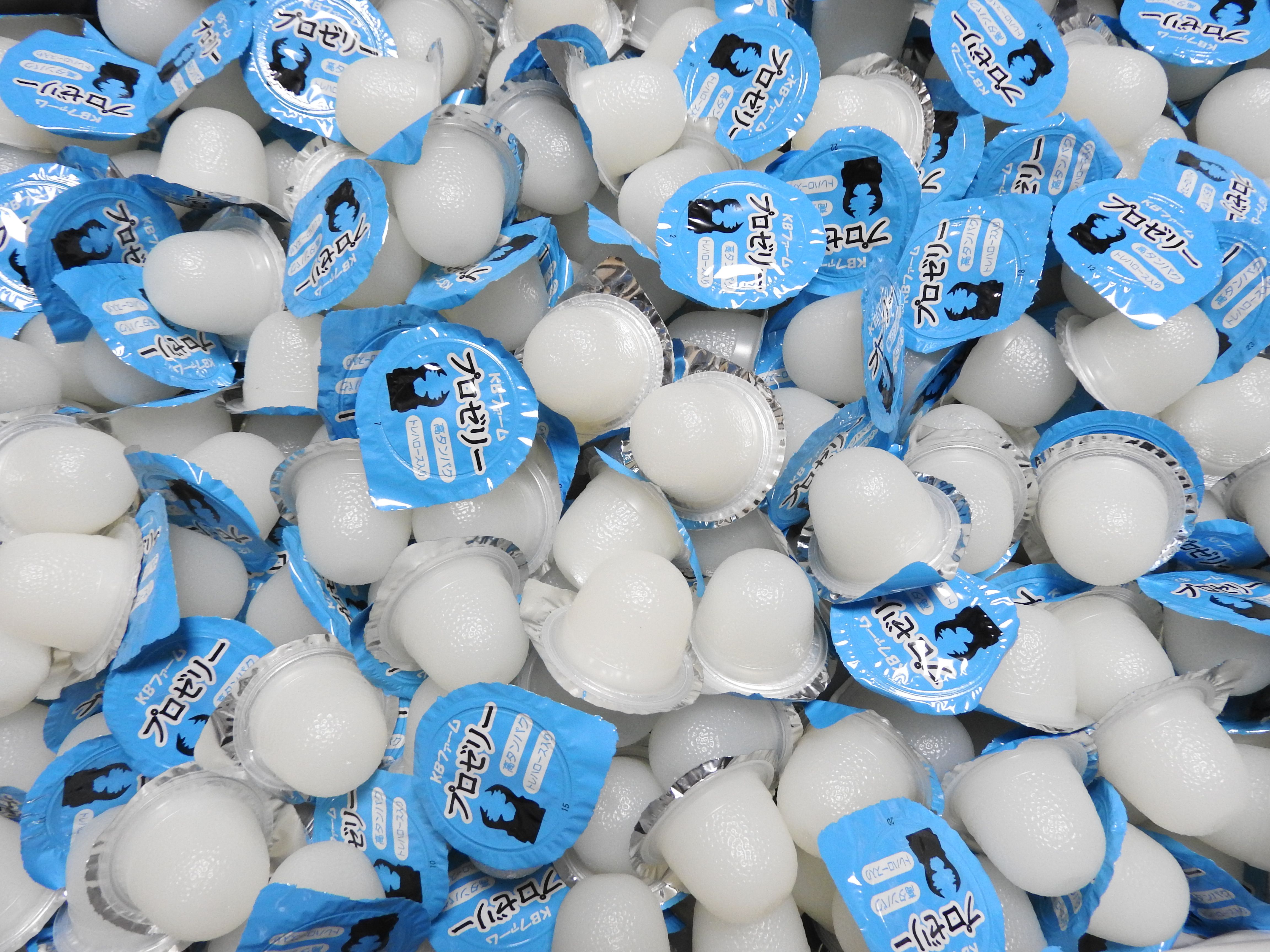 【KBファーム/同梱不可】プロゼリー １６ｇ １５００個入り 高タンパクで喰い抜群！※発送までの日数２-７日程度※