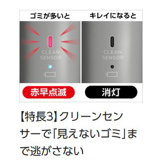 コードレススティック掃除機「パワーコードレス」MC-SB53K