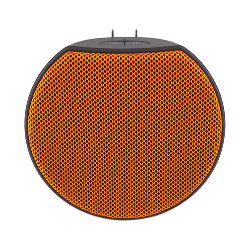 コンセントスピーカー「コンスピ」オレンジ/ブラック