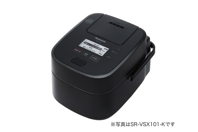 Panasonic スチーム＆可変圧力ＩＨジャー炊飯器 おどり炊き SR-VSX181-K ブラック