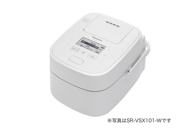 Panasonic スチーム＆可変圧力ＩＨジャー炊飯器 おどり炊き SR-VSX181-W ホワイト