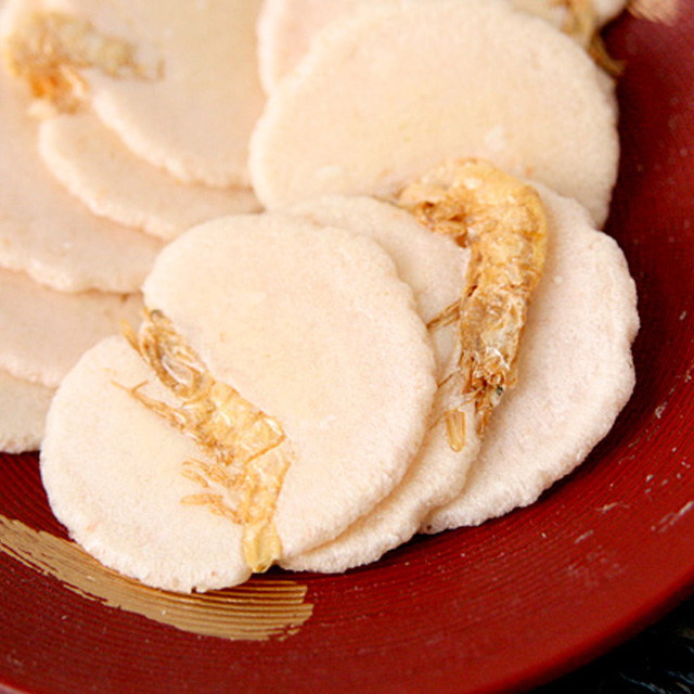 金沢百縁煎餅「えび」　１３ｇ