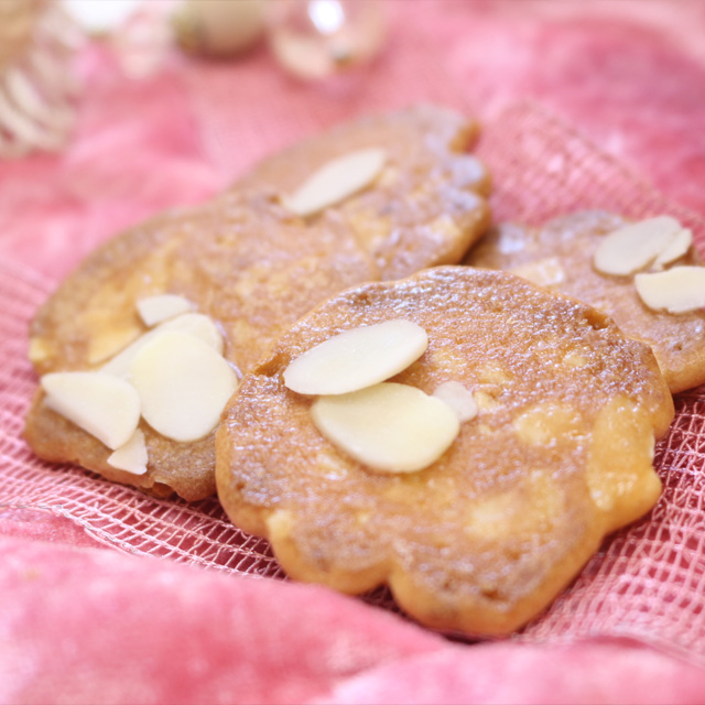 金沢百縁煎餅「キャラメルアーモンド」　３枚入り