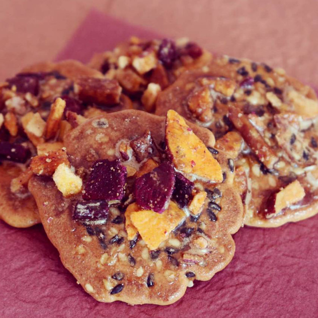 金沢百縁煎餅「パリパリお芋」　３枚入り