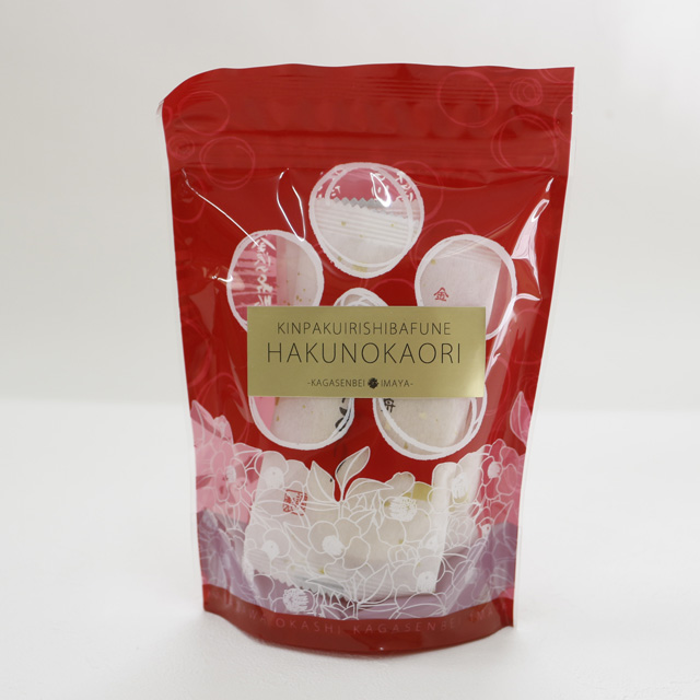 金箔入り柴舟「箔のかおり」　５枚入り袋包装