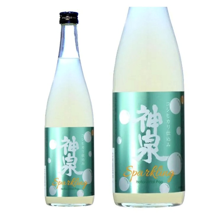 東酒造　神泉　蛍舞ホップ　スパークリング日本酒　720ミリ（夏季シーズン中は別途クール便必要）