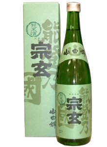 宗玄　能登乃國　純米酒  720ml
