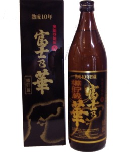 富士の華 10年熟成の麦焼酎　　720ミリ箱入