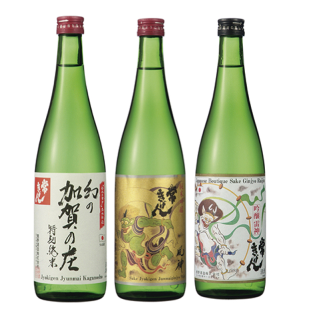 鹿野酒造　常きげん　セット<BR>（720ミリ3本セットです）珍味製造元が被災したためお付けできなくなりました