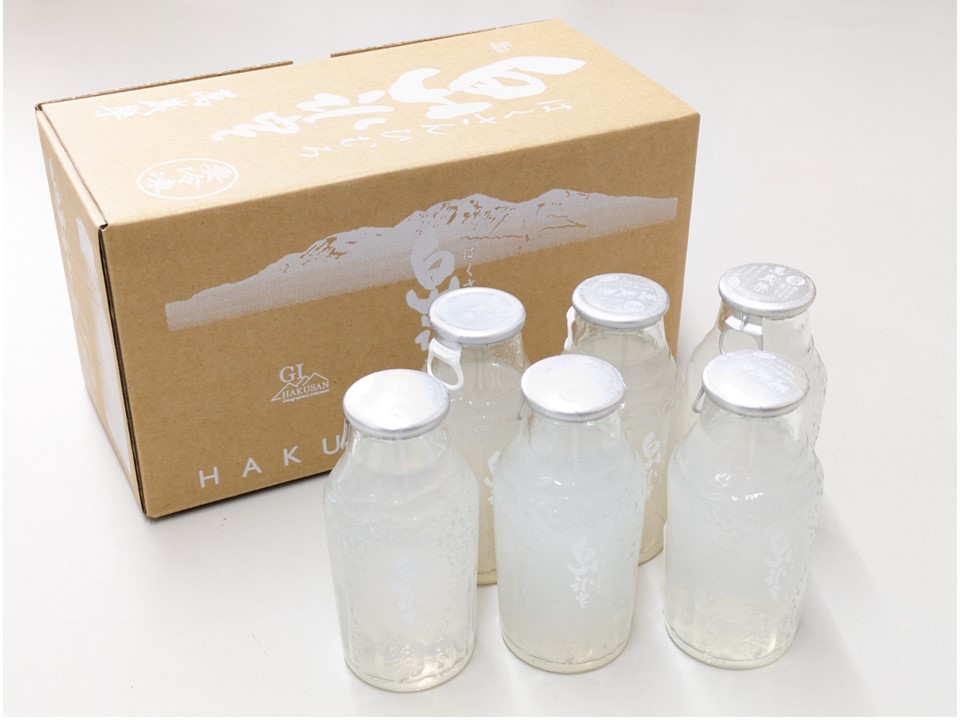 白山氷室　６本入夏限定の、氷酒【送料無料】※北海道・沖縄別途追加料金が必要です