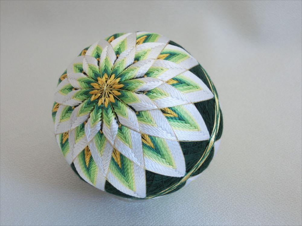 二つ菊（もえぎ）