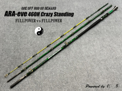 ＜通常価格＞ARA-eve460H Crazy Standing (ALPS＋チタンmix仕様)キャンディグリーン