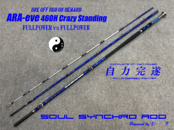 ARA-eve460H Crazy Standing (ALPS＋チタンmix仕様)キャンディブルー