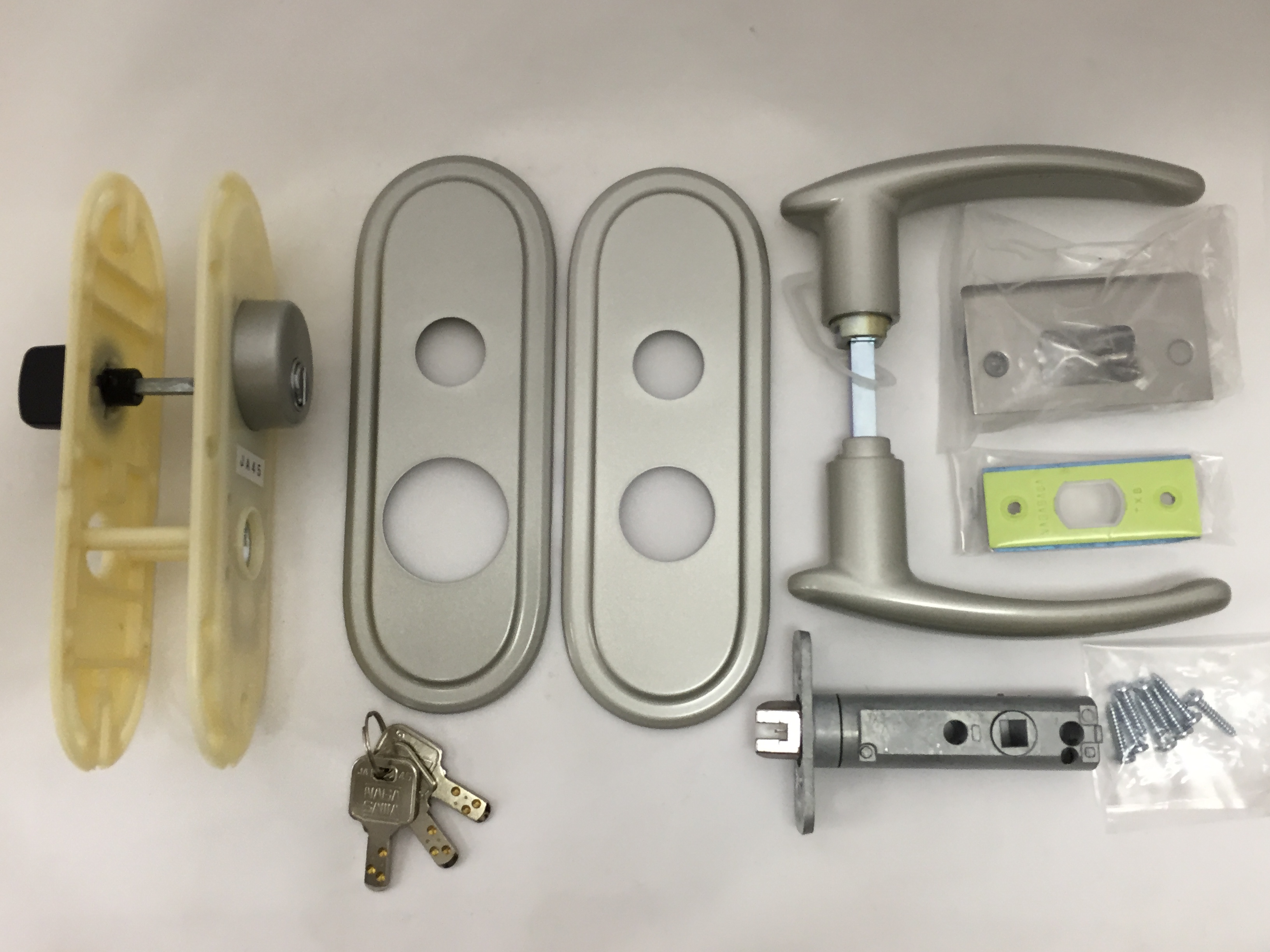 長沢 ＴＯＭＦＵレバー 　小判座シリンダー錠　ＴＸＳ－Ｇ１２Ｒ 　扉厚３０～４０mm