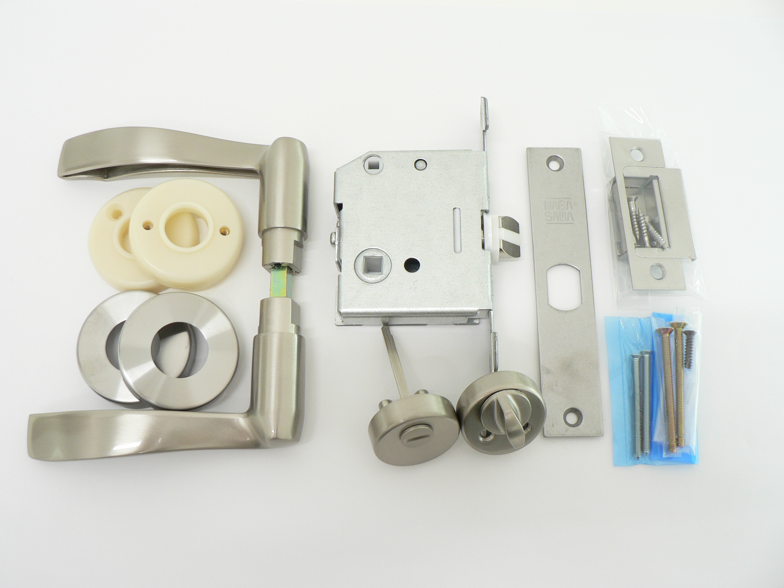 長沢 リヴィエールレバー 　セパレート間仕切錠　Ｌ－Ｂ２１１ 　扉厚３０～４０mm