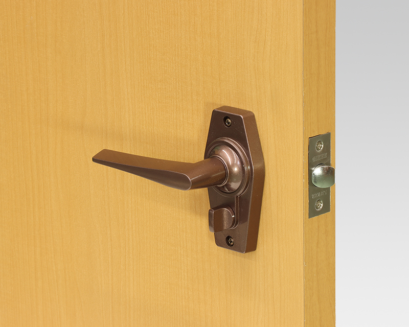 川口技研　ホームレバー　ＨＬ－４ＣＢ　ＢＳ６０　表示錠　ブラウン