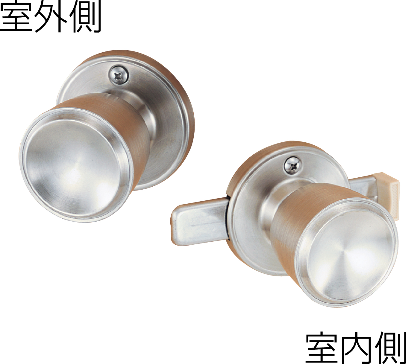 川口技研　ハイスラッチ空錠　ＢＳ６０　シルバー