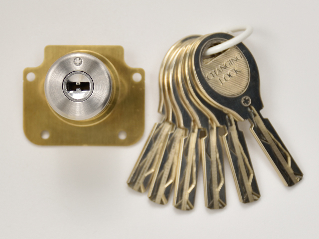 クローバー CHANGING LOCK 75PMタイプ 交換シリンダー キー6本付 【訳 