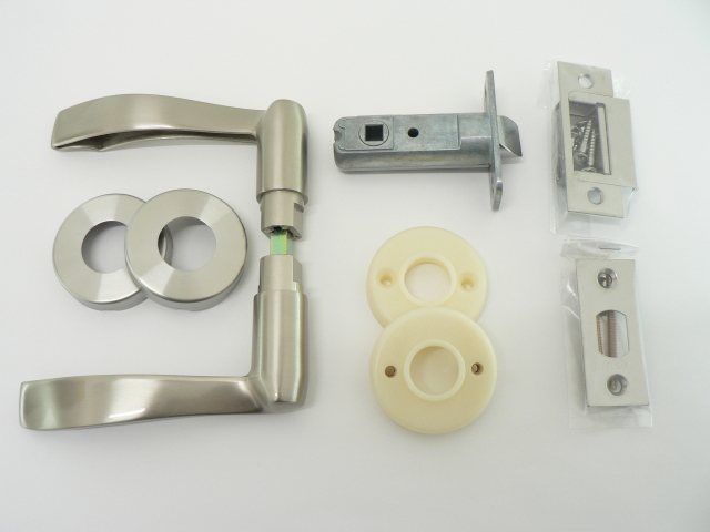 レバー錠 ロックリサーチ かぎらぼ リビエール B143 木瓜座/表示錠 WB/GB色