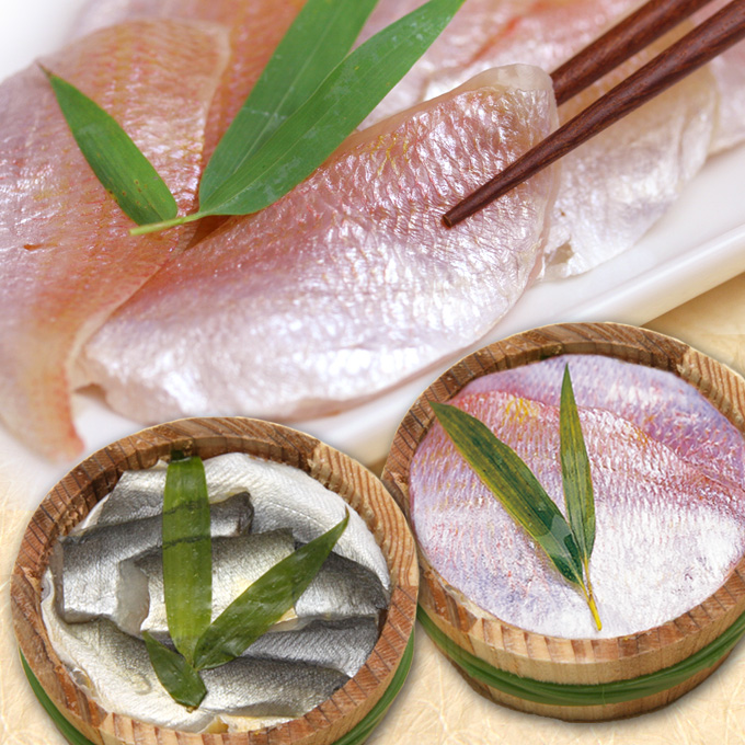 送料無料 鮎の笹漬け・小鯛ささ漬け-半樽2個セット半樽【高電圧凍結仕様】[_214507_]【NE】