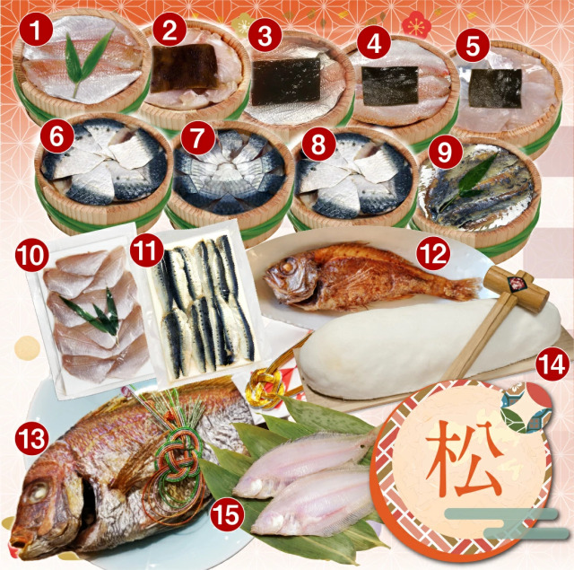 【送料無料】66％OFF！福井若狭のグルメな海の幸満載！お祝い福袋・15種入り味わい松【高電圧凍結品】[_218212_]【NE】
